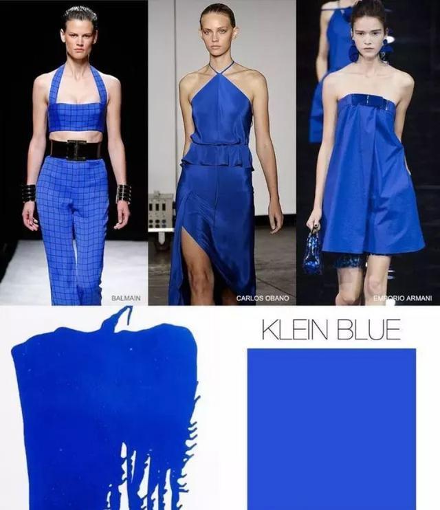 时尚界里的"克莱因蓝",是除莫兰迪色系之外的高级感颜色