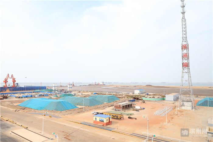 全国网络媒体滨州行:今年滨州港港区吞吐量预