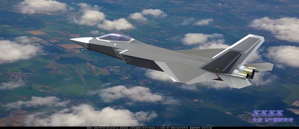 中国海军四代隐身舰载机长这样?_腾讯网触屏