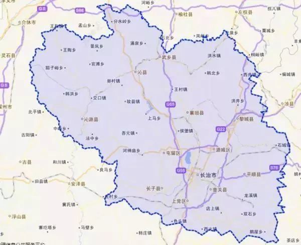 国务院批准 长治市部分行政区划调整 城区,郊区,长治县,屯留县,潞城