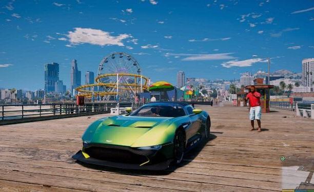 这就是 Gta6 的画面吗 不你看错了 这才是真实的gta5 看点快报