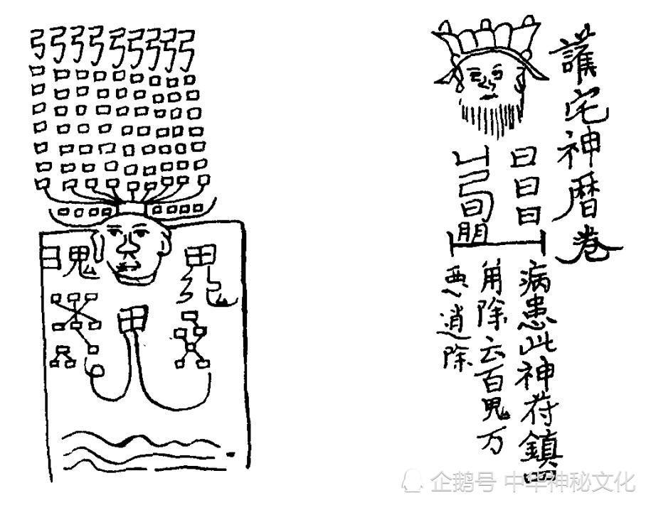 古代秘籍中常见的"镇宅符":据说可保家宅平安!