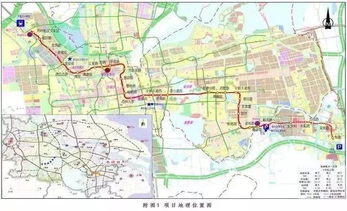 昆山经济技术开发区东部新城等地区,预留至太仓南站的支线