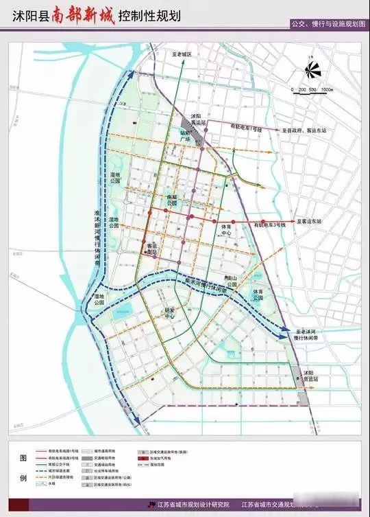 定位城市副中心!沭阳南部新城最新详细规划图来了,建议收藏!