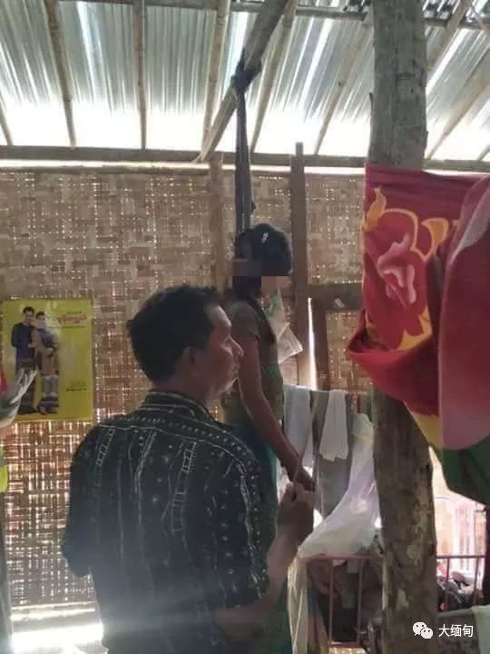 缅甸一名25岁的大龄单身女子上吊自杀