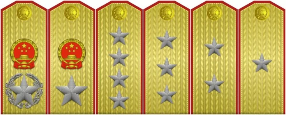 1955年,解放军仿效苏军施行了军衔制,从列兵到元帅,共设6等19级,军衔