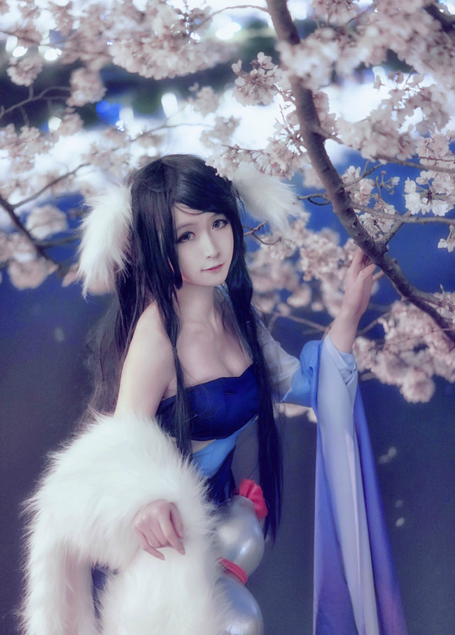 狐妖小红娘cos,这个涂山雅雅好可爱