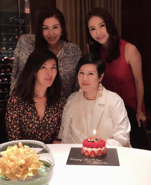 黎姿,黎姿马廷强,黎姿李嘉欣,黎姿和老公庆生