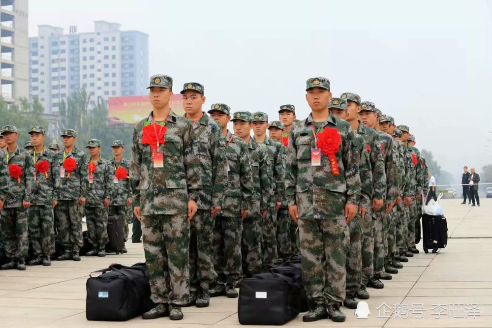 2018年盂县新兵入伍