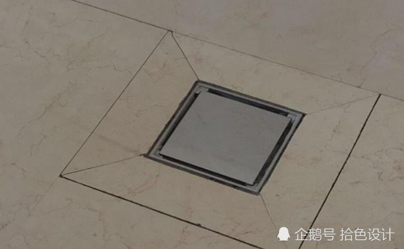 其实个人倒认为,卫生间里可以这样做,因为在我们洗澡时,地面的积水