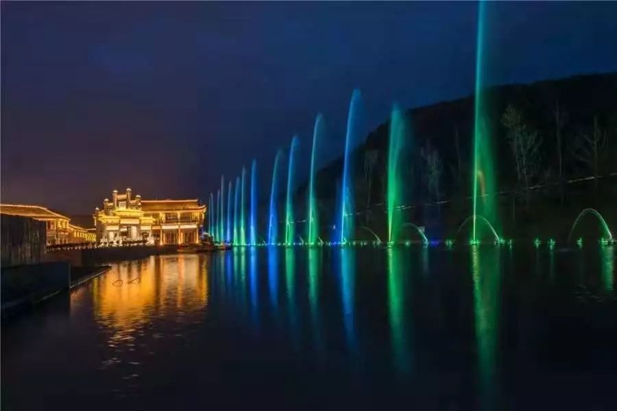 夜景,龙里,水乡