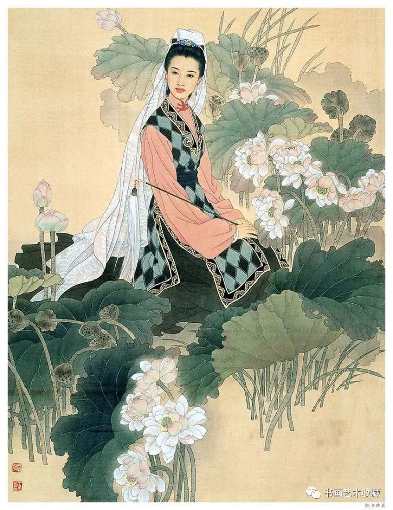 画家推介:赵国经 王美芳的工笔仕女作品
