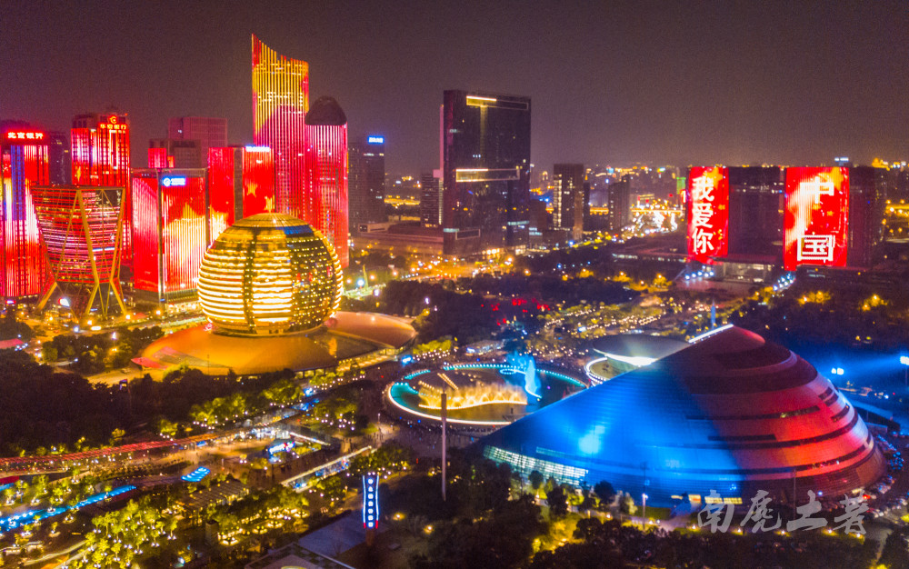 我爱你中国,杭州这个国庆灯光秀上央视了