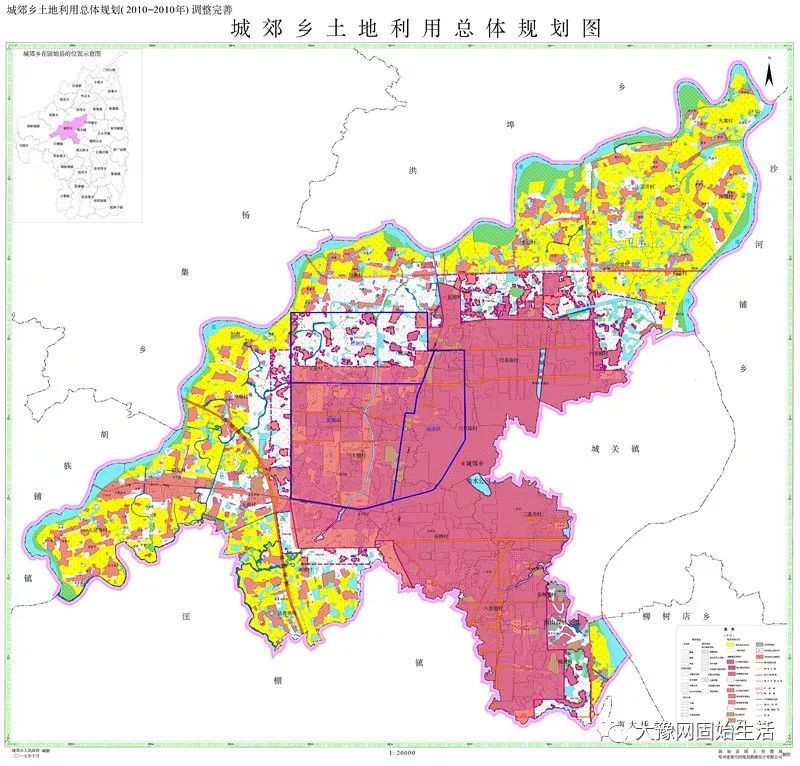 奔走相告!固始各乡镇2020规划详细图,有你家门前的路!