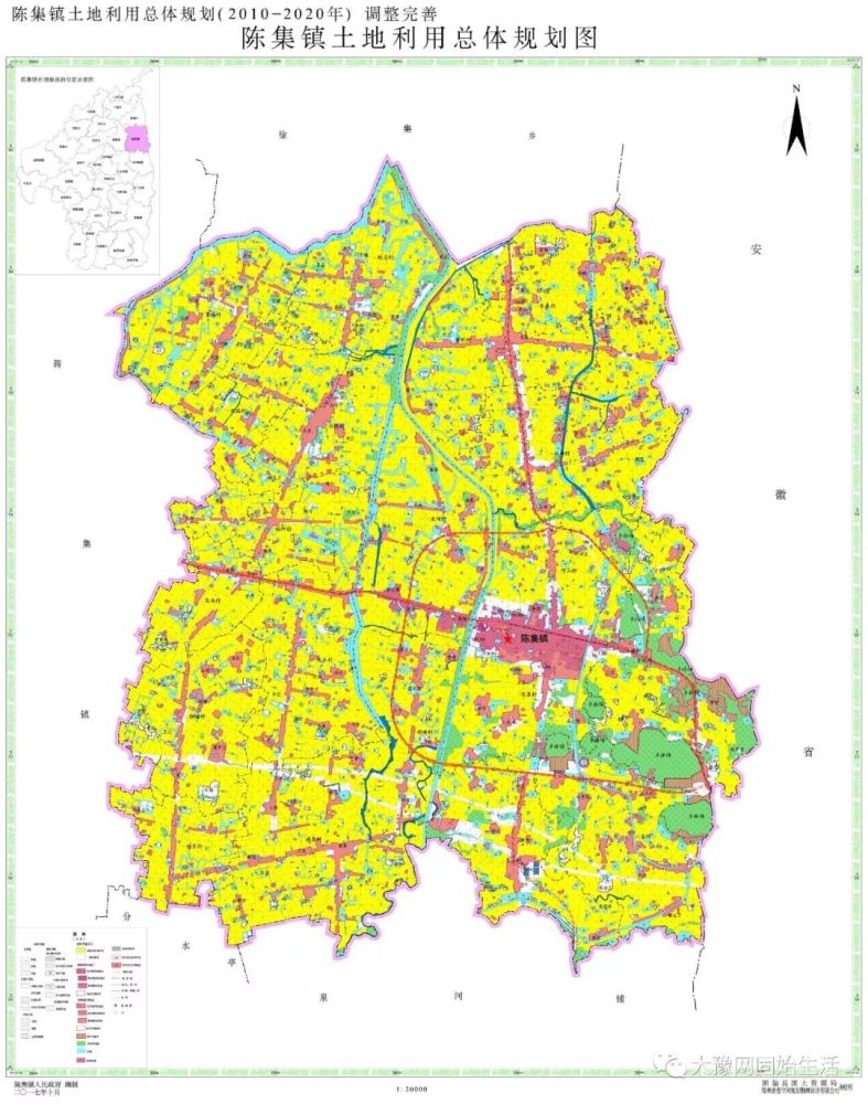 固始各乡镇2020规划详细图,有你家门前的路!