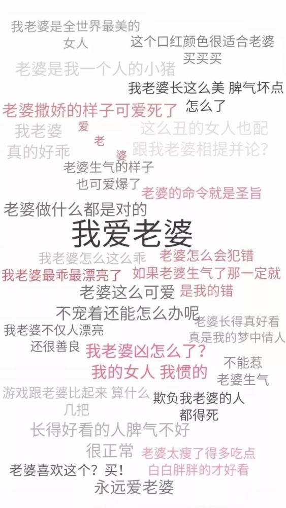 这些都是我的错老婆说什么都记着你开心我就开老婆最大老公第二宠上天