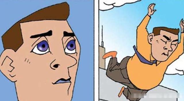 搞笑漫画:男子从全世界最高的楼上跳下,几天后才落地!