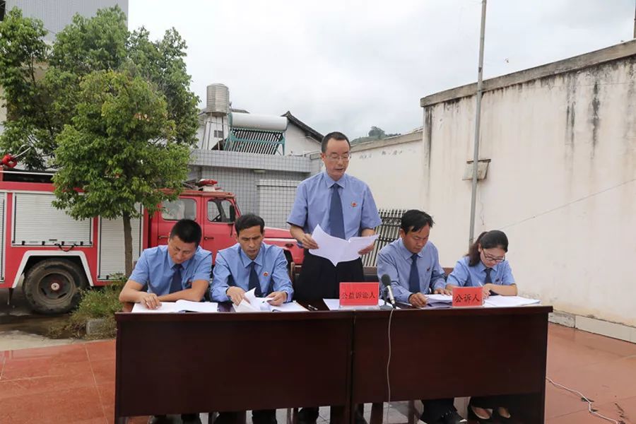 宾川县首例刑事附带民事公益诉讼案宣判!