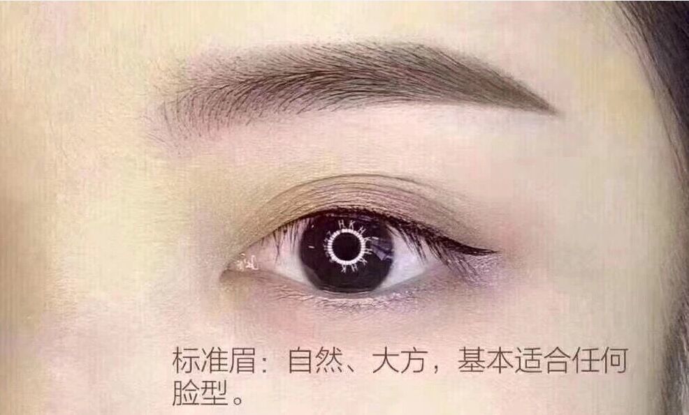 【欧式眉(高挑眉)】