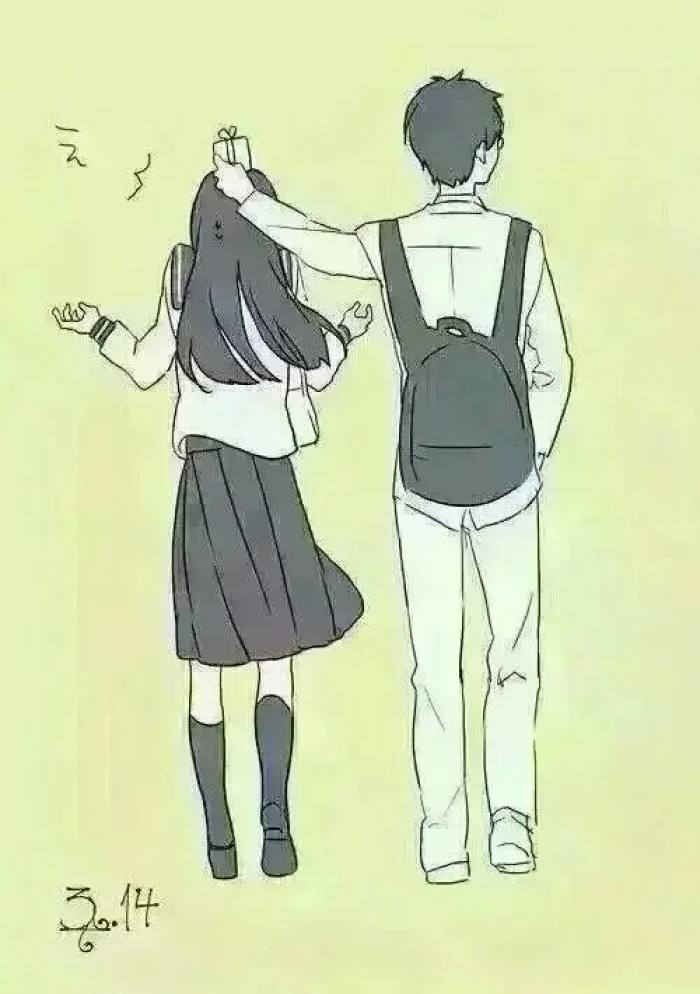 摸摸头