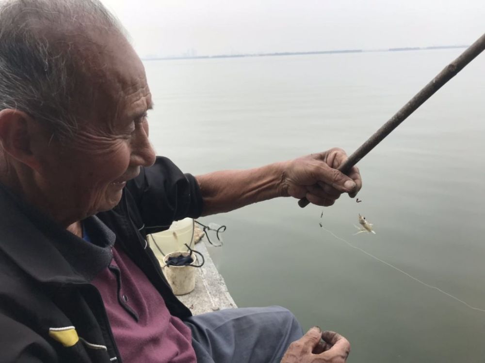 用一根毛竹竿坚守梦想的钓鱼人