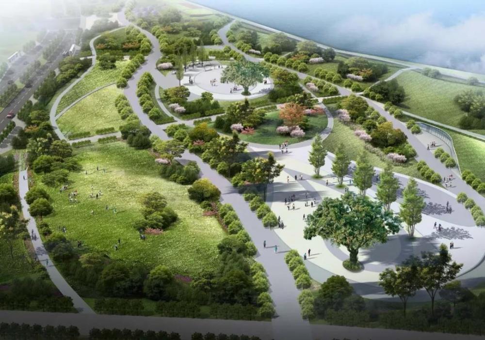 绵阳城区将新建一个超大滨水公园!效果图已出!美呆一众小伙伴!