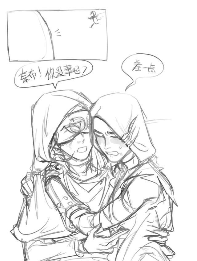 第五人格漫画:兜帽猛男组了解一下?