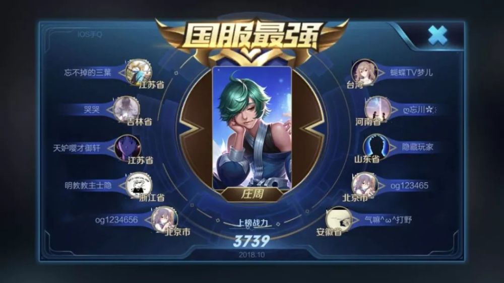 王者荣耀:玩家获22个国服最强称号!网友:大兄弟你该去