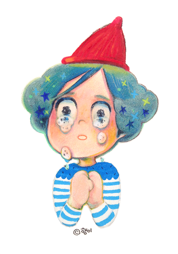 超级治愈的插画,看得我的少女心都炸了