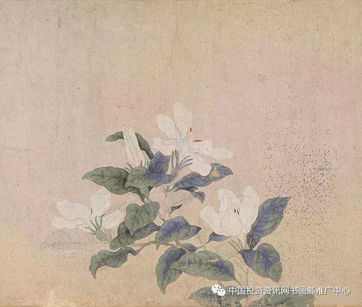 钱选 元代著名花鸟画家钱选书画作品欣赏