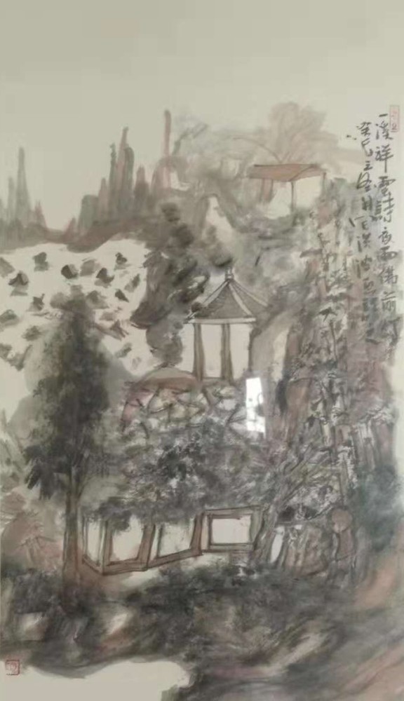 腾讯推荐——著名画家包洪波 国画作品欣赏