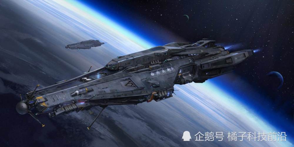 地球的近地轨道将会非常热闹,而在太空中,这样的空天母舰便有了存在的