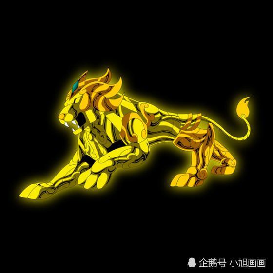 圣斗士星矢:黄金圣衣论颜值的话,我认为狮子座圣衣排名第一!