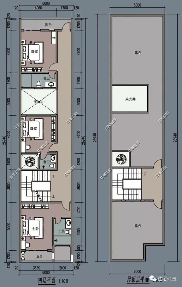 农村临街建房有商铺才实用,6套带门面别墅户型设计,大