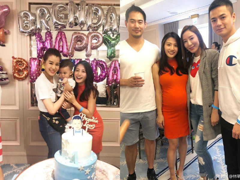林芊妤晒胡杏儿儿子生日派对照,奕霆害羞低眸超萌,目测瘦了一圈