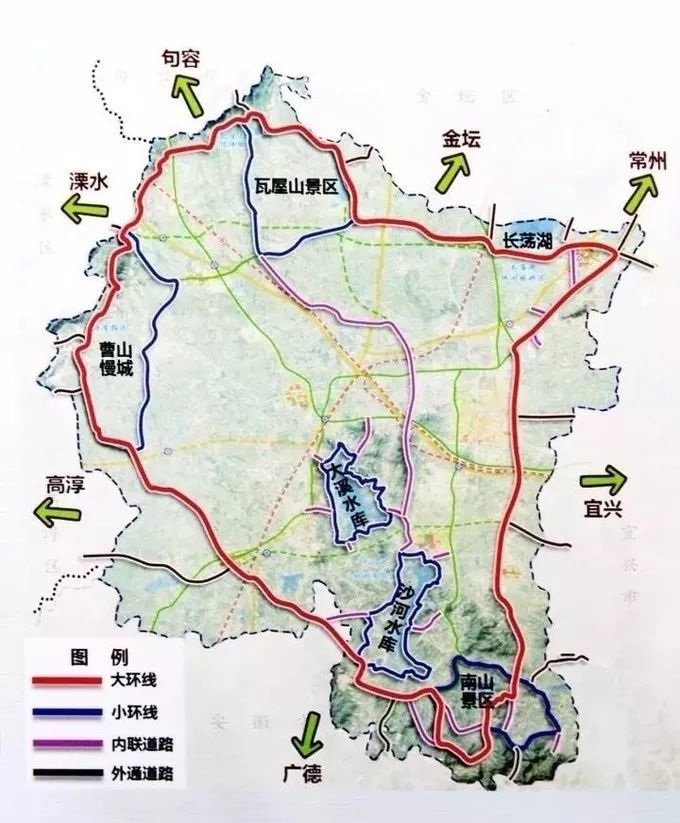 全长365公里,连接该市98个行政村,312个自然村,220多个乡村旅游景点