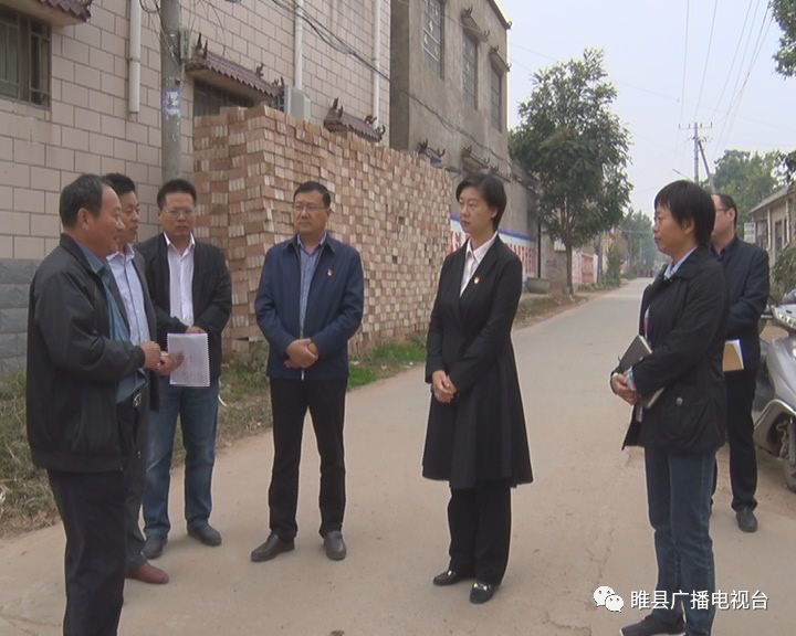县委书记吴海燕到睢县尚屯镇,西陵寺镇,河集乡调研脱贫攻坚工作