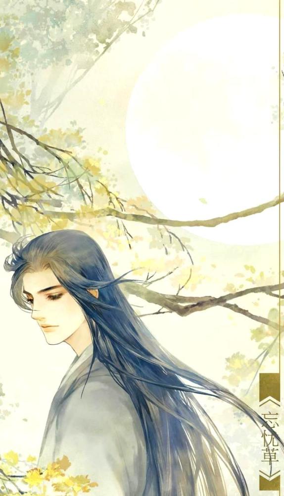 超妖孽的古风动漫美男子,回头看我一眼,我不信你两眼空空!