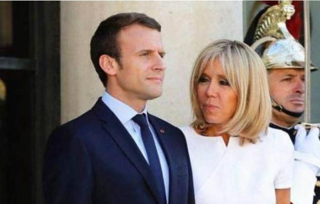 法国第一夫人,年轻时有多美?看过她和马克龙跳