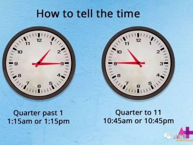 如何正确地用英语表达时间?