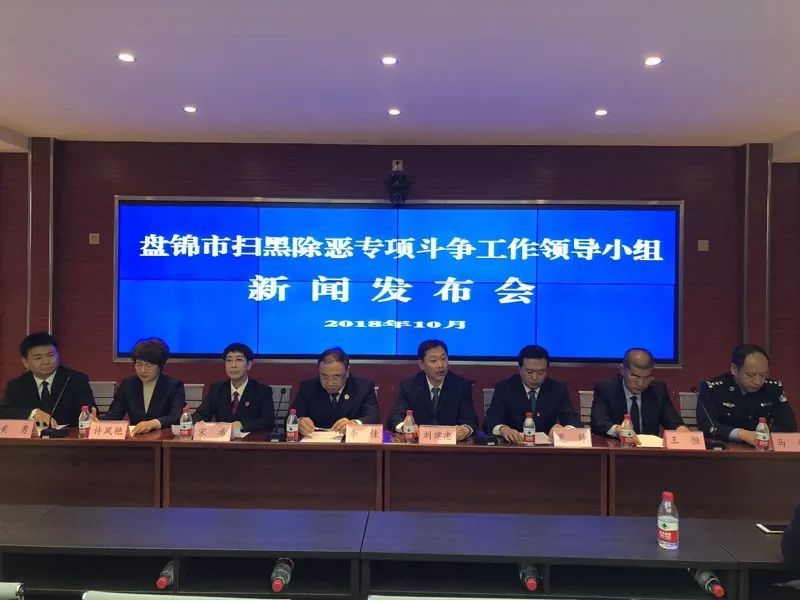 盘锦市立案侦办18件涉黑涉恶案件