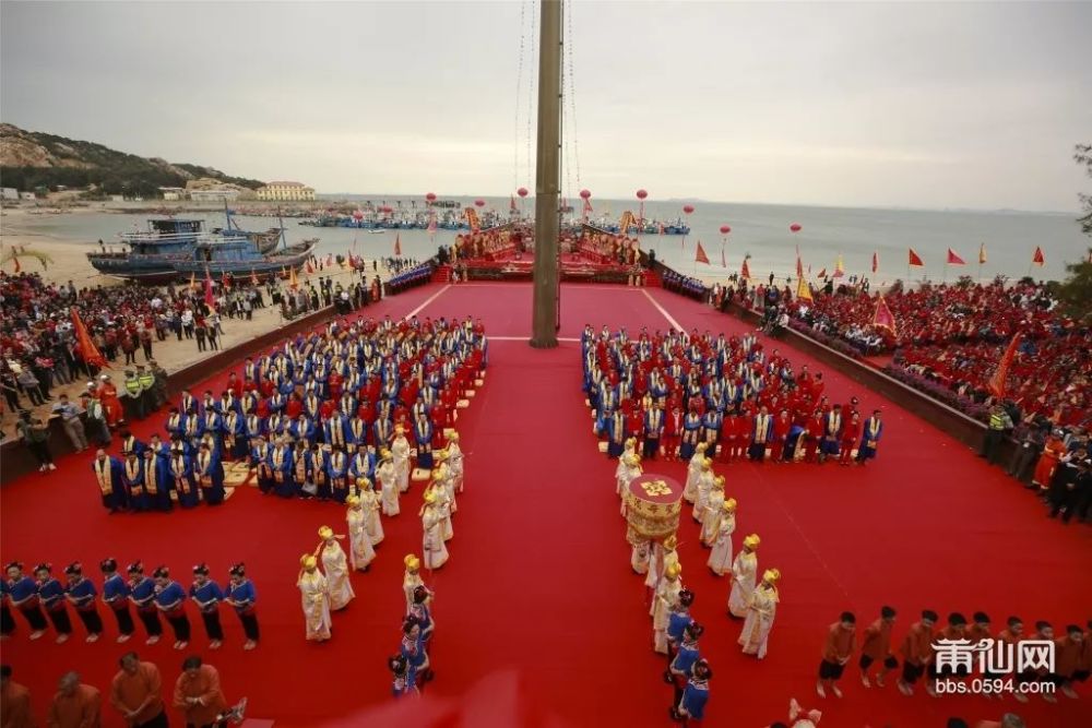 妈祖升天1031周年之海祭,快来沾沾福气,现场人山人海!