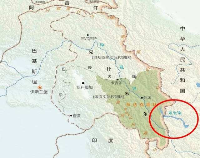 中印边境,中印实控线,班公湖,中印关系