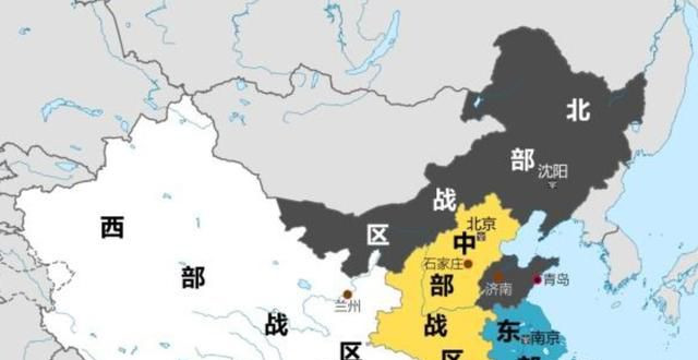 中国军队划分了5大战区,为何陕西省被划入