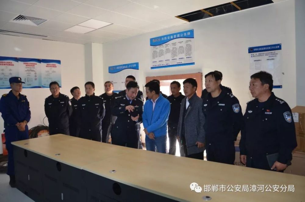 漳河分局细织"警企共防"平安网 助推"新时代,新担当,新作为"新工作