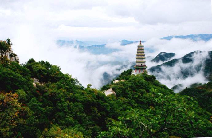 太行灵山在哪里,山西长治仙堂山景色佛法聚于此!