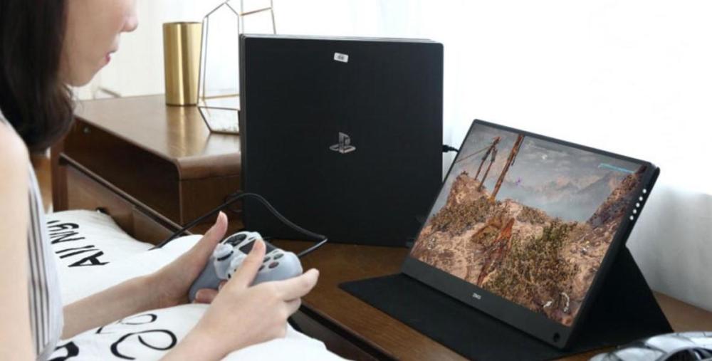 手机可以秒变电脑科技新品便携式显示器来了