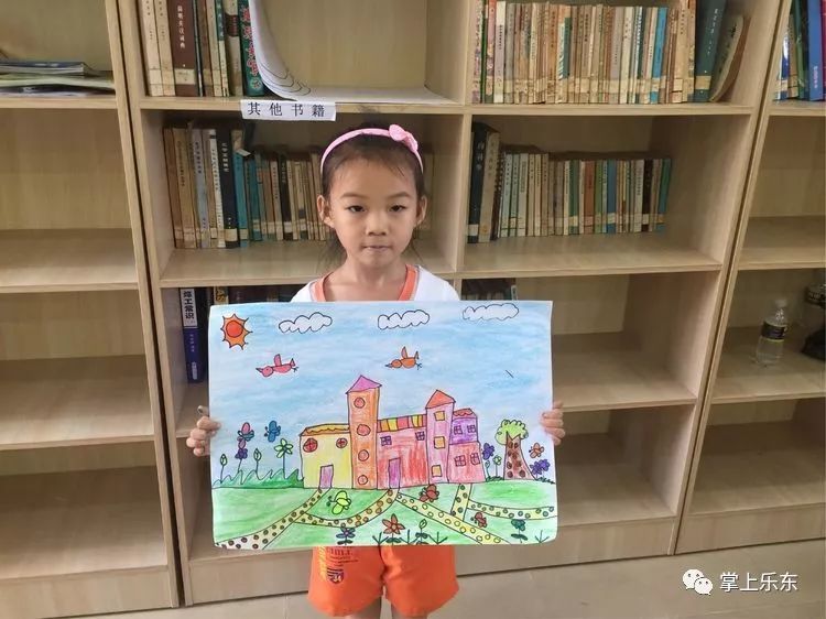 乐安社区携手开展"童心绘文明"主题绘画比赛活动