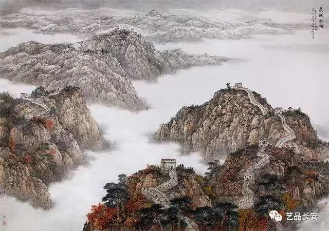 徐卫国山水画作品欣赏