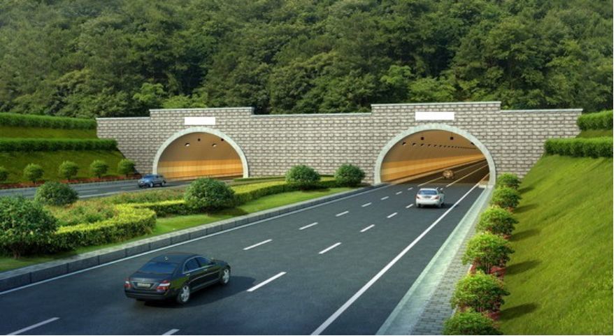 隧道分类 隧道结构构造 隧道主体结构由洞身衬砌和洞门构造组成